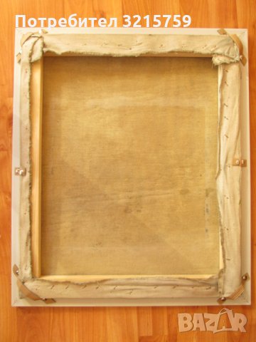 Голяма картина,масло,платно,абстракция,60х50см., снимка 5 - Картини - 35502229