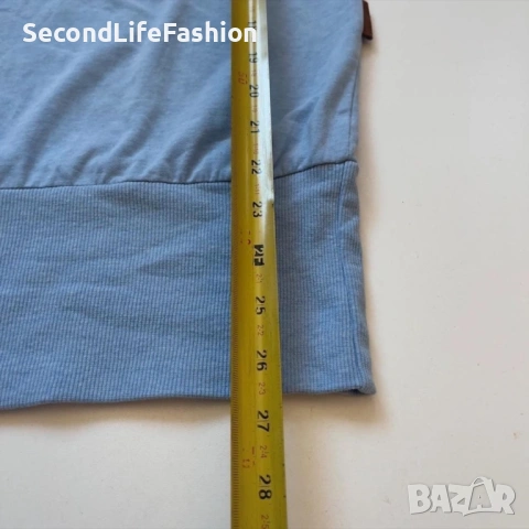 Дамска тениска Naketano, модел Wolle VII, син цвят, размер L, снимка 4 - Тениски - 53175905