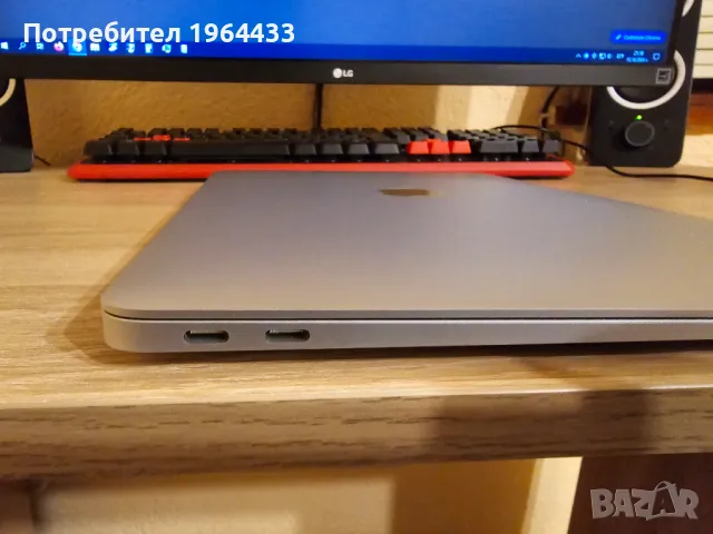[КАТО НОВ] Apple MacBook Air 13.3 M1 8GB/256GB Silver, снимка 7 - Лаптопи за дома - 47571048