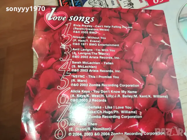 LOVE SONGS CD 0804251607, снимка 6 - CD дискове - 49812936
