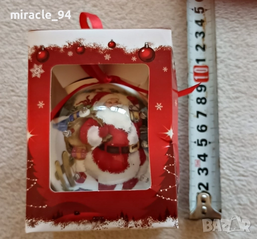 Коледни свещи, топки, чорапи, чаши и кутийки, снимка 7 - Коледни подаръци - 52583985