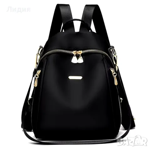 Стилна и компактна дамска раница 