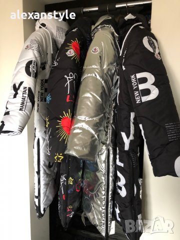 Двулицево дамско дълго яке/реплика/, снимка 5 - Якета - 34840413