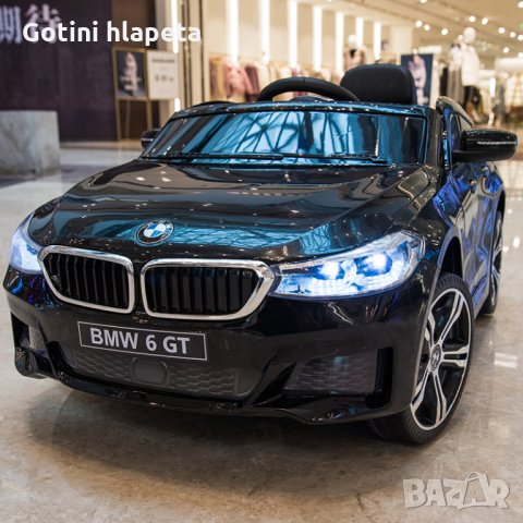 Акумулаторна джип BMW 6 GT, снимка 1 - Детски велосипеди, триколки и коли - 26943437