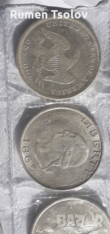 8 броя Монети на 1 Американски долар- реплики, снимка 4 - Нумизматика и бонистика - 33313590