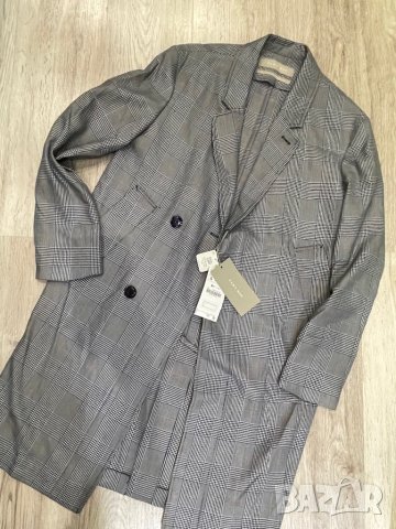 ZARA нов мъжки тренч S размер, снимка 7 - Якета - 35117148