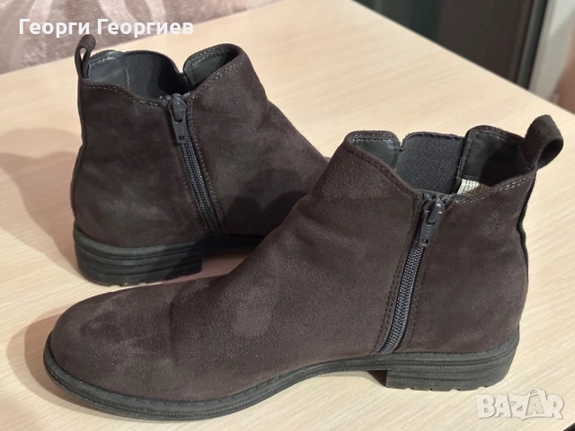 Често нови, велурени боти, снимка 5 - Дамски боти - 51480674