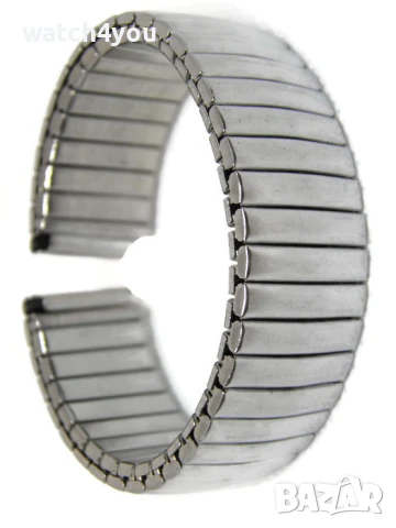 НОВИ ЛАСТИЧНИ РАЗТЕГАТЕЛНИ ВЕРИЖКИ ЗА ЧАСОВНИЦИ. СТОМАНЕНА ЛАСТИЧНА РАЗТЕГАТЕЛНА ВЕРИЖКА ЗА ЧАСОВНИ, снимка 3 - Каишки за часовници - 8739295