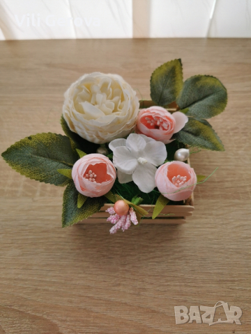 Ръчно изработени подаръци за всеки повод, снимка 13 - Изкуствени цветя - 34010037