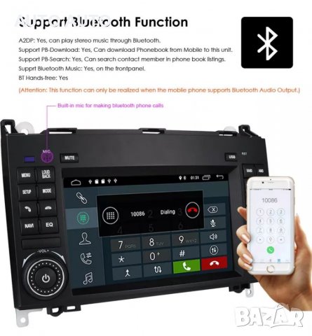 Мултимедия Мерцедес vito viano Android B class A class Vw crafter андроид навигация , снимка 2 - Аксесоари и консумативи - 36624733