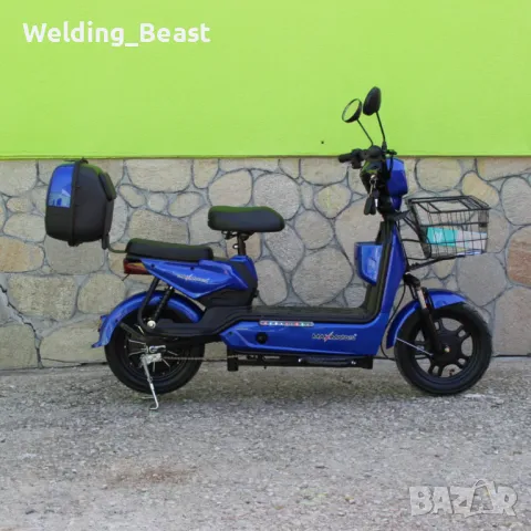 Електрическо колело-мотопед MaxMotors EBZ 14 500W/48V/12Ah, снимка 3 - Мотоциклети и мототехника - 50016859