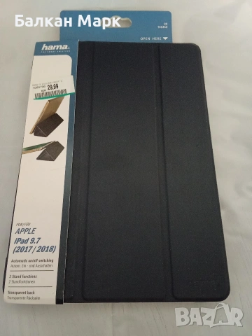 Немски Калъф,кейс 2-в-1 Hama за iPad 9.7 (2017/2018) – Свалящ се магнитен капак-6 цвята, снимка 7 - Калъфи, кейсове - 53535247