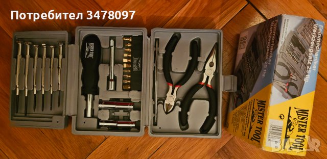 Инструменти в кутия MISTER TOOL