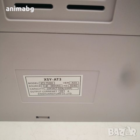 ANIMABG Честотен инвертор 7.5 kW Frequency Drive VFD регулатор, снимка 9 - Друга електроника - 34746420