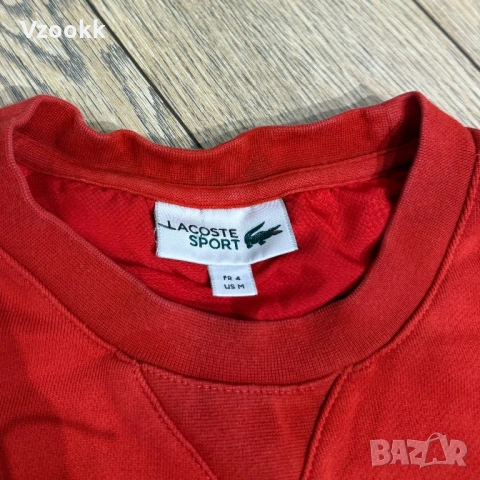 Мъжка блуза Lacoste Sport | M размер, снимка 3 - Блузи - 53091361