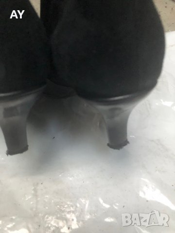 Дамски ботуши естествен велур и естествена кожа, снимка 6 - Дамски ботуши - 34879043