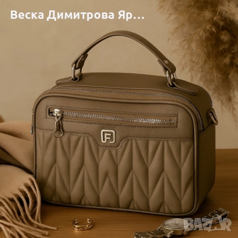 Дамска чанта – ежедневна, през рамо, снимка 9 - Чанти - 51607664