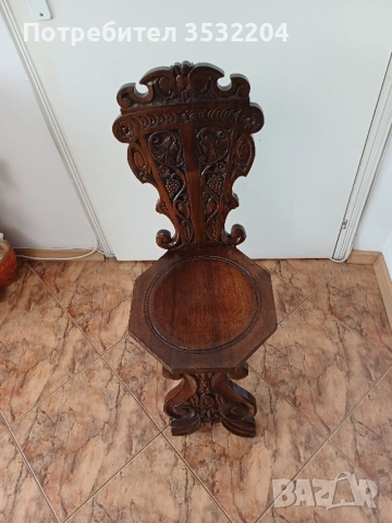 Английски антикварен стол