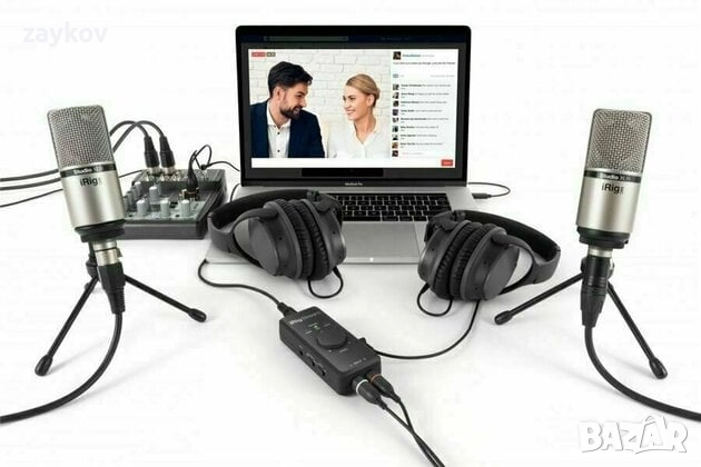 IK Multimedia iRig Stream iOS и Android аудио интерфейс, снимка 4 - Аудиосистеми - 52614237