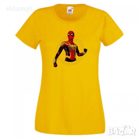 Дамска тениска Spiderman 009 Игра,Изненада,Подарък,Празник,Повод, снимка 12 - Тениски - 37281887