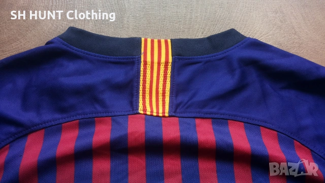 NIKE FC BARCELONA Kids Football T-Shirt Размер 13-15 г / 158-170 см детска футболна тениска 6-66, снимка 4 - Детски тениски и потници - 53126633