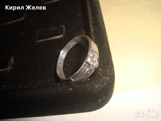 СРЕБЪРЕН КРЪСТООБРАЗЕН ПРЪСТЕН СРЕБРО 925 МАЙСТОРСКА ОРИГИНАЛНА БИЖУТЕРИЙНА ИЗРАБОТКА 22692, снимка 15 - Пръстени - 33133681