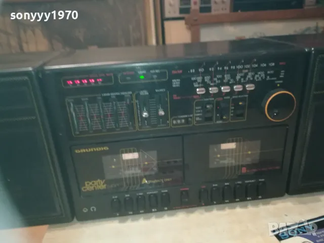 GRUNDIG-RADIO/DECK 2509241024, снимка 8 - Радиокасетофони, транзистори - 47350146