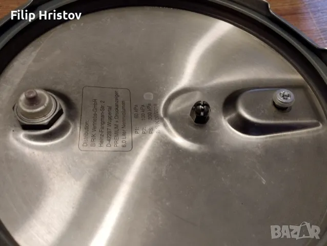 Тенджера под налягане 6 литра, снимка 7 - Съдове за готвене - 49779656