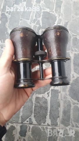 Стар биноъл с Калъф, снимка 8 - Антикварни и старинни предмети - 53375861