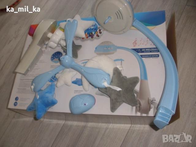 Играчка-въртележка, детска, музикална, снимка 6 - Музикални играчки - 53090453