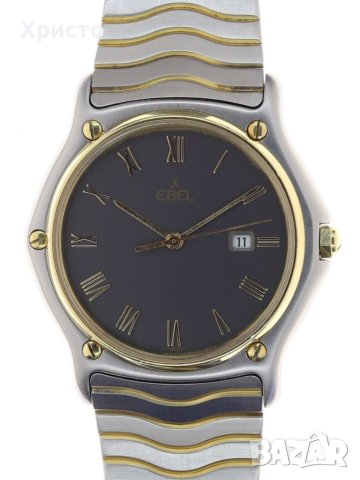18k Ebel Sport Classic 35 mm със злато мъжки часовник , снимка 9 - Мъжки - 40498904