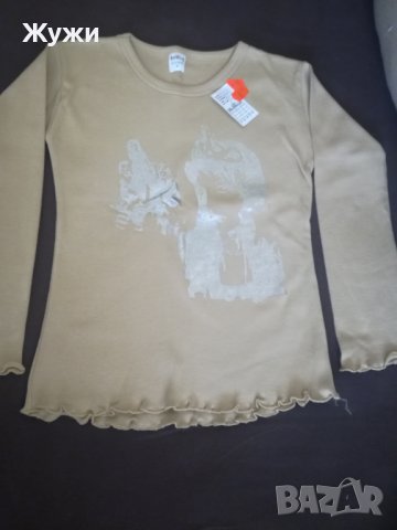 НОВА детска блуза с дълъг ръкав,ръст 146, снимка 1 - Детски Блузи и туники - 26204666