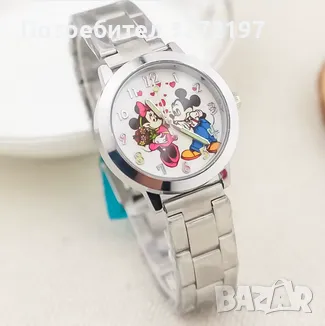 Disney Mickey Minnie Детски Кварцов часовник, снимка 10 - Детски - 48270470