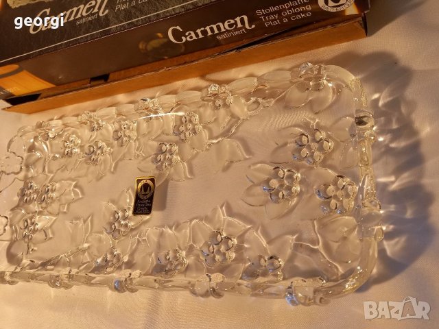 Правоъгълно плато Waltherglas Carmen    13,/3  , снимка 2 - Прибори за хранене, готвене и сервиране - 35266137