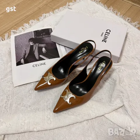 Celine дамски официални обувки , снимка 3 - Дамски елегантни обувки - 49911451