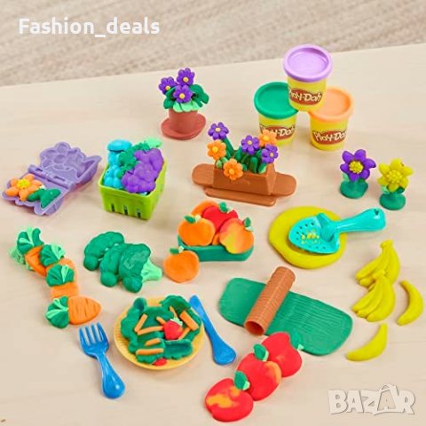 Детски комплект Play-Doh градина цветя пластелин играчка игра дете , снимка 3 - Други - 40124519
