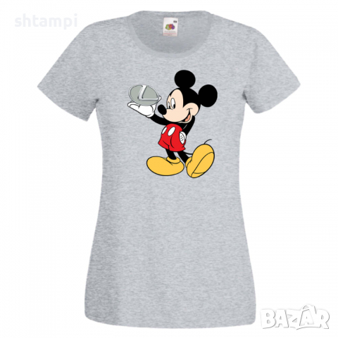 Дамска тениска Mickey Mouse Lexus .Подарък,Изненада,, снимка 4 - Тениски - 36528719