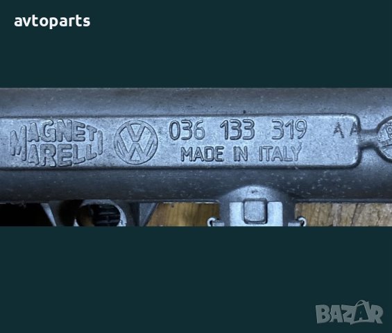 Vw lupo 2001 година 1.4i Горивна рейка с дюзи, снимка 5 - Части - 40535590