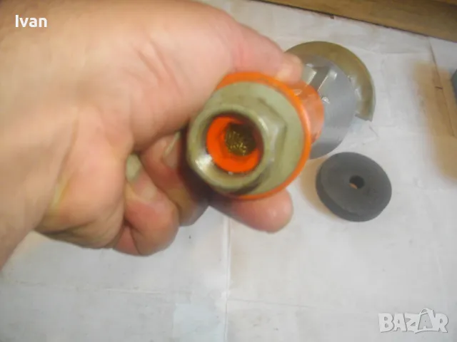 НОВ РУСКИ СССР ПНЕВМАТИЧЕН ШМИРГЕЛ ГОЛЯМ ПРОМИШЛЕН ИНДУСТРИАЛЕН ИП 2014А ф150мм 1288W, снимка 4 - Други инструменти - 49440743