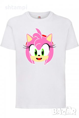 Детска тениска SONIC AMY,Соник,Игра,Изненада,Подарък,Празник,Повод, снимка 9 - Детски тениски и потници - 37435198