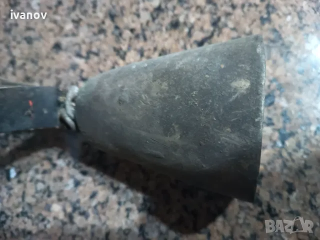 Бронзов чан, снимка 3 - Антикварни и старинни предмети - 48128803