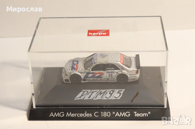 HERPA H0 1/87 MERCEDES BENZ C 180 AMG КОЛИЧКА РАЛИ МОДЕЛ