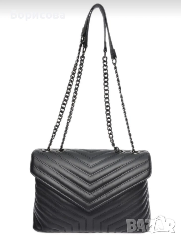 Чанта от естествена кожа Carla Fereri, снимка 9 - Чанти - 51543302