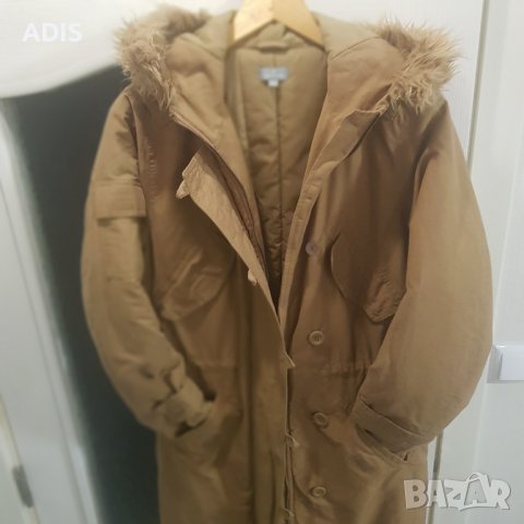 NAF NAF original зимно яке парка манто/3/4 пухена подплата , снимка 6 - Палта, манта - 38926732
