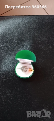 Дамски сребърен пръстен , снимка 2 - Пръстени - 44078901