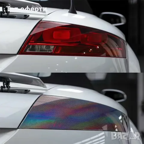 Фолио тип хамелеон за стопове фарове 30см х 10 метра - PG258, снимка 4 - Аксесоари и консумативи - 48810666