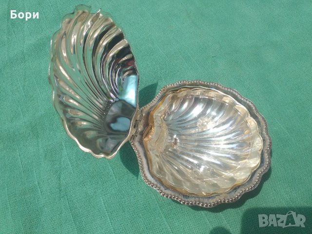 Стара руска захарница форма раковина, снимка 6 - Аксесоари за кухня - 33292333