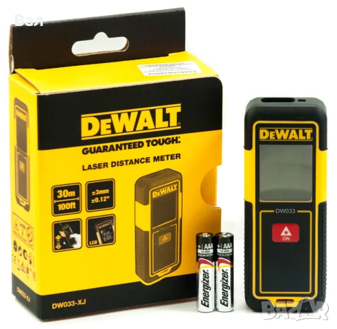 Лазерна ролетка Dewalt DW033-XJ, снимка 1