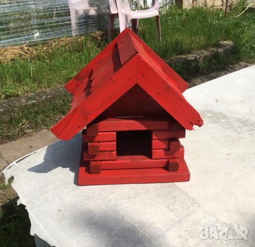 Дървена къщичка за птици, снимка 4 - За птици - 40755521
