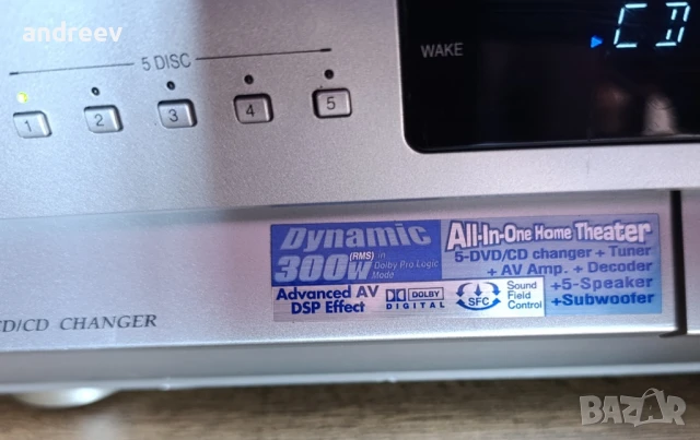 Panasonic SA-HT80, снимка 3 - Ресийвъри, усилватели, смесителни пултове - 51098151